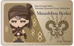 [중고] 씰·스티커(캐릭터) 랜서/무사시보 벤케이(SD) IC 카드 스티커 [Fate/Grand Order -절대 마수 전선 바빌로니아-]