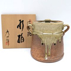 信楽焼 杉本忠（瑞峯）作 水指 茶道具 共箱 - メルカリ