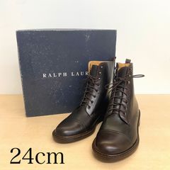 RALPH LAUREN ラルフローレン レディース ショートブーツ 本革 レザー ブーツ 【HK17】Y