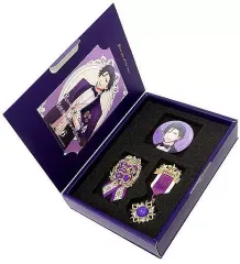 【中古】銀製品・指輪・アクセサリー(キャラクター) 一ノ瀬トキヤ バースデーシャイニングエンブレムブローチセット 「うたの☆プリンスさまっ♪」 ブロッコリーオフィシャルストア限定