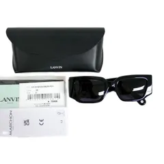 LANVIN×FUTURE ランバン フューチャー 国内正規 24SS EAGLE GLASSES イーグル スクエアサングラス AM-EY672S-EALN-P24 イタリア製 BLACK ブラック 黒 52□19-140のサムネイル