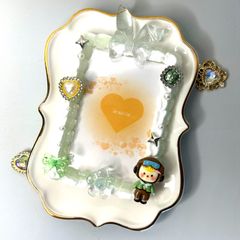 No.8 ホイップデコトレカケース　うさみみ　グリーン