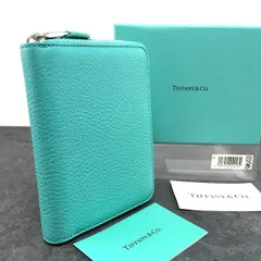 【全国無料格安】未使用　TIFFANY&Co. ティファニー レザー長財布　ティファニー 小物