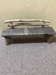 天然古材・流木　手作りブラウンフラワースタンド