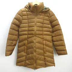 D■エディーバウアー/EDDIEBAUER ナイロン ダウンジャケット コート【PM】橙 茶系/LADIES/56【中古】■