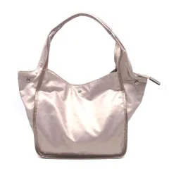PELLE BORSA ペレボルサ AlivePearl アライブパール トートバッグ ショルダーバッグ 6308 ピンクゴールド コーティングキャンバス レザーのサムネイル