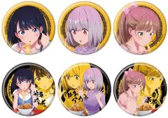 【新品】バッジ・ビンズ 【ボックス】缶バッジ グリッドマンユニバース 25.ラーメンver. 描き下ろしイラスト