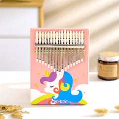 ☆ ホース ☆ カリンバ 17キー pmyca04 カリンバ 17キー かわいい 17音 キッズ おしゃれ 親指ピアノ サムピアノ おやゆびピアノ アフリカ楽器 楽器 子供用 ピアノ フィンガーピアノ ポータブル 演奏やすい 初心者向け ハンマーのサムネイル