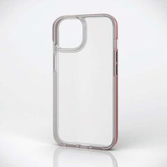 iPhone 14 ハイブリッドケース サイドメッキ (ピンク)