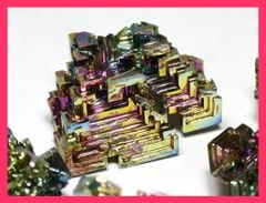 アート・写真 神秘的なビスマス結晶 207g ケース付き