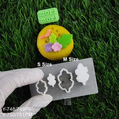 新品 和菓子 抜き型・押し型セット 和菓子道具 セット クッキーカッター 葉セット Y-748/749PS Y-750/751PM
