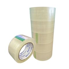 OPPテープ お得な100m巻 5巻セット 厚み45μ 幅48mm 透明 梱包 包装資材