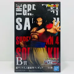 中古 フィギュア ドラゴンボール 超サイヤ人4 孫悟空 一番くじ THE GREATEST SAIYAN 2019年製 181 B賞  MASTERLISE 【704】