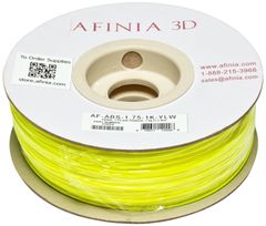 特価商品 AFINIA（アフィニア） 純正バリューABSフィラメント イエロー １kg