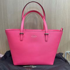 【美品】ケイトスペード　レザー　トートバッグ　シダーストリート