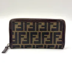 ⭐️美品 現行⭐️FENDI ダイアゴナル ズッカ ラウンドファスナー 財布 FF 楽天市場】フェンディ FENDI シャドー ダイアゴナル ラウンド