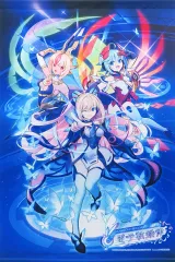 【中古】タペストリー [単品] モルフォ＆RoRo＆ルクシア B2タペストリー 「PS5/Switchソフト GUNVOLT RECORDS 電子軌録律 WonderGOOオリジナル限定セット」 同梱特典