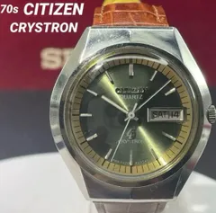 希少 未使用 70s CITIZEN クリストロン クォーツ 初期型 電池
