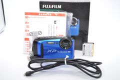 FUJIFILM デジタルカメラ XP90 防水 ブルー FX-XP90BL