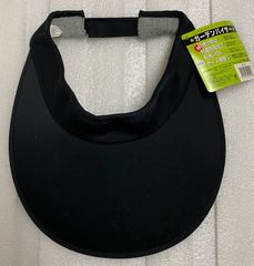 【未使用品】DIC ガーデンバイザー HN-320 ブラック 日焼け防止 抗菌防臭加工 丸洗いOK サイズ調整可能 ディックコーポレーション サンバイザー 帽子 キャップ 顔カバー お出かけ ガーデニング