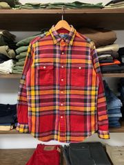 90s Ralph Lauren DUNGREE WORKSHIRT flannel shirt
