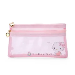 サンリオ(SANRIO) サンリオ フラットペンケース ハローキティ キティちゃん hello kitty 11×20×2.5cm キャラクター 053171 SANRIO [ハローキティ]