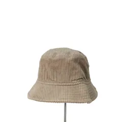 ニューエラ NEW ERA ワンポイントロゴ コーデュロイ バケットハット レディース 表記無 