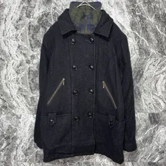 黒と青のタータンチェック柄ケープコート　YORKLAND ヨークランドの中古通販 | ブランディア