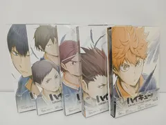 ハイキュー!! 烏野高校 VS 白鳥沢学園高校 DVD 全5巻セット 未開封・開封混在 [M-5537]