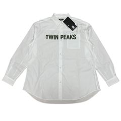 定価44000円 UNDERCOVER 24AW Typewriter Shirt Twin Peaks 長袖シャツ UC2D4401-2 A.WHITE サイズ３ アンダーカバー シャツ L/S LONG SLEEVES SHIRTS ホワイト 白