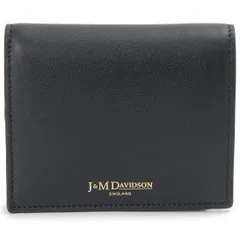 J&M DAVIDSON ジェイアンドエムデヴィッドソン 二つ折り財布 レディース ブラック SBFW0XXSCXX 999G BI-FOLD WALLETのサムネイル