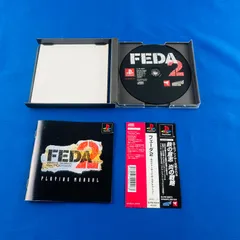 ◇804 フェーダ２ FEDA2 ホワイト＝サージ ザ・プラトゥーン プレイステーション playstation PS プレステ ディスク disk ソフト 説明書 帯付き