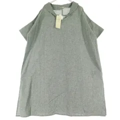 未使用 SM2 サマンサモスモス 半袖 オープンカラーシャツ F ブラック レディース 古着