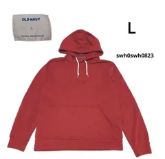 古着　OLD NAVY無地パーカースウェットLブラウン　swh0823