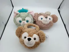 未使用★ディズニー ダッフィー シェリーメイ ジェラトーニ フェイスショルダーバッグ タグ付 ディズニーシー