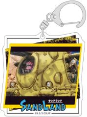 [중고] 열쇠 고리 베르제부부 & 라오 [SAND LAND 무역 아크릴 열쇠 고리]