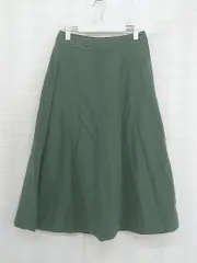 ◇ merlot メルロー ロング ラップ巻き スカート 表記なし グリーン系 レディース P  【中古】 【1209090005479】のサムネイル