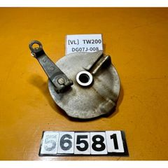 [VL 56581]ヤマハ YAMAHA TW200 DG07J-008 リアブレーキ　パネル　シューなし