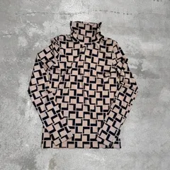 JOURNAL STANDARD (ジャーナルスタンダード) Ayumi.H*JS ﾌﾟﾘﾝﾄﾊｲﾈｯｸPO 21070410000140 カットソー レディース ベージュ FREE