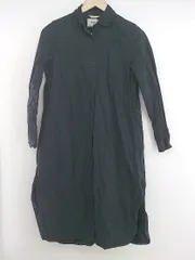 ◇ YECCA VECCA イェッカヴェッカ 長袖 ロング シャツ ジャケット サイズ M ブラック レディース P  【1210240001340】