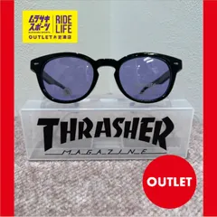 【ムラスポOUTLET公式】サングラス　新品　未使用品　THRASHER/スラッシャーBRILLER BK-LPU メンズ　レディース　偏光レンズ　UVカット　紫外線対策　ドライブ　アウトドア　釣り　海遊び　山遊び　ムラサキスポーツ　OUTLET アウトレットのサムネイル
