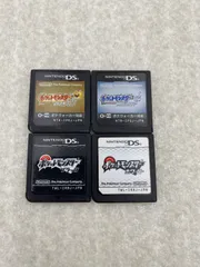ポケットモンスター 　DS ソフト4点