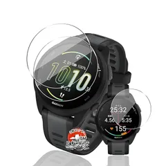 用 GARMIN Forerunner 165 / 165 Music ガラスフィルム 保護フィルム 【3枚セット 国産旭硝子素材】 用 Forerunner 165 フィルム 高透過率 超薄型 用 ガーミン Forerunner 165 / 165 Musiのサムネイル