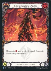 【中古】Flesh and Blood HNT151[R]：Compounding Anger/増大する憤怒