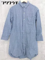 ◇ ichi イチ 長袖 ミニ ワンピース ブルー レディース 【中古】 【1002802297892】のサムネイル