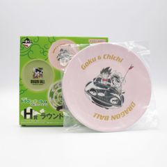 손오공 & 치치 라운드 플레이트 [이치 반 쿠지 드래곤 볼 EX 격투!! 천하 이치 무도회] H상