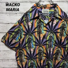 アロハシャツ　マリファナ　舐達磨　ワコマリア　白　ホワイト　XL　人気☆ Amazon.co.jp: アロハシャツ マリファナ 舐達磨 なめだるま