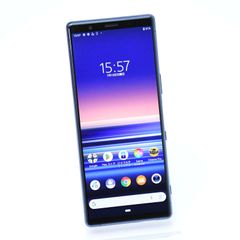 Softbank SIMフリー Xperia 5 901SO ブルー