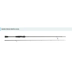 ≪'17年3月新商品！≫ アブガルシア バスフィールド BASS FIELD BSFS-632L 〔仕舞寸法 98cm〕のサムネイル