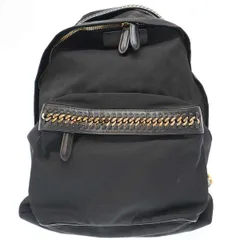 STELLA McCARTNEY ステラ マッカートニー ファラベラGO ロゴナイロンバックパック 456009 W8091 ブラックのサムネイル